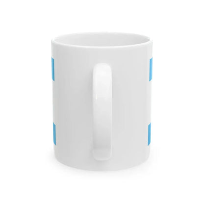 Flag of Chicago Illinois 1933-1939 (United States) White Coffee Mug - Go Mug Yourself