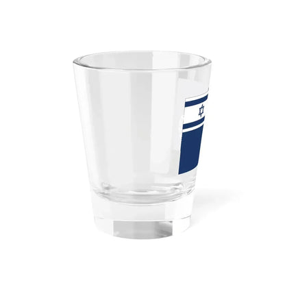 Flag of Chief of Israel Police (Israel) Shot Glass 1.5oz - Go Mug Yourself