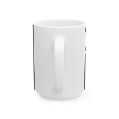 Flag of Chief of Israel Police (Israel) White Coffee Mug - Go Mug Yourself