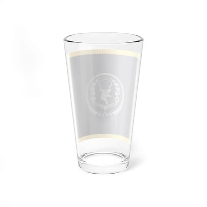 Flag of Chief of Somaliland Police Force (Mali) Pint Glass 16oz - Go Mug Yourself