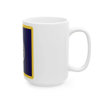 Flag of Chief of Somaliland Police Force (Mali) White Coffee Mug - Go Mug Yourself
