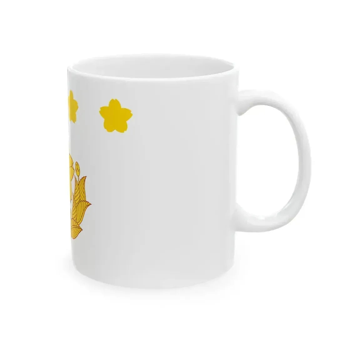 Flag of Chief of Staff of the Ground Self-Defense Force Japan (Japan) White Coffee Mug - Go Mug Yourself