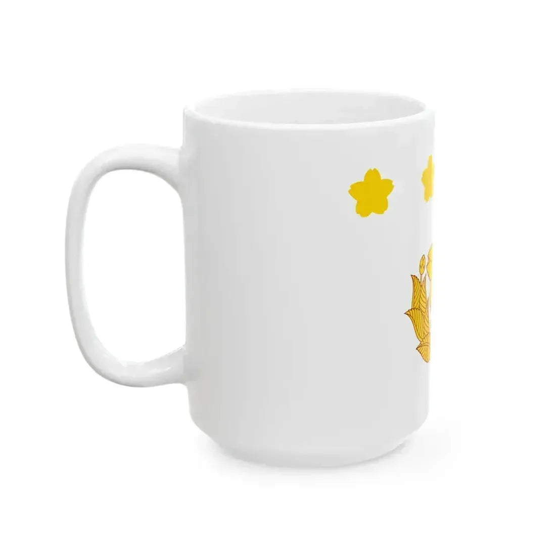 Flag of Chief of Staff of the Ground Self-Defense Force Japan (Japan) White Coffee Mug - Go Mug Yourself