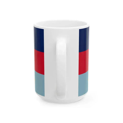 Flag of Chief of the Defence Force Australia (Australia) White Coffee Mug - Go Mug Yourself