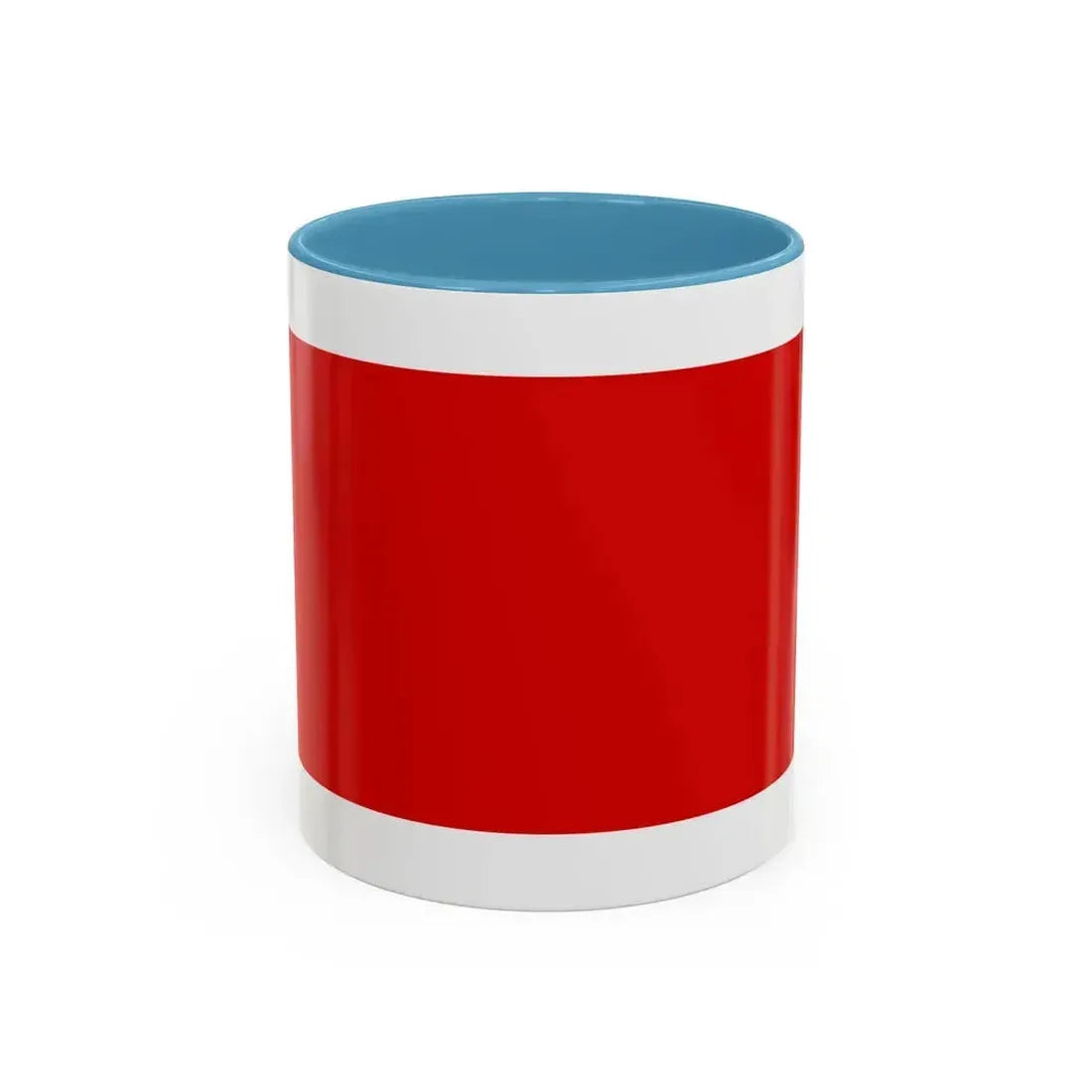 Flag of Chieti Italy - Accent Coffee Mug 11oz Light Blue - Go Mug Yourself