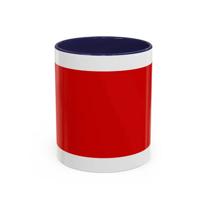 Flag of Chieti Italy - Accent Coffee Mug 11oz Navy - Go Mug Yourself
