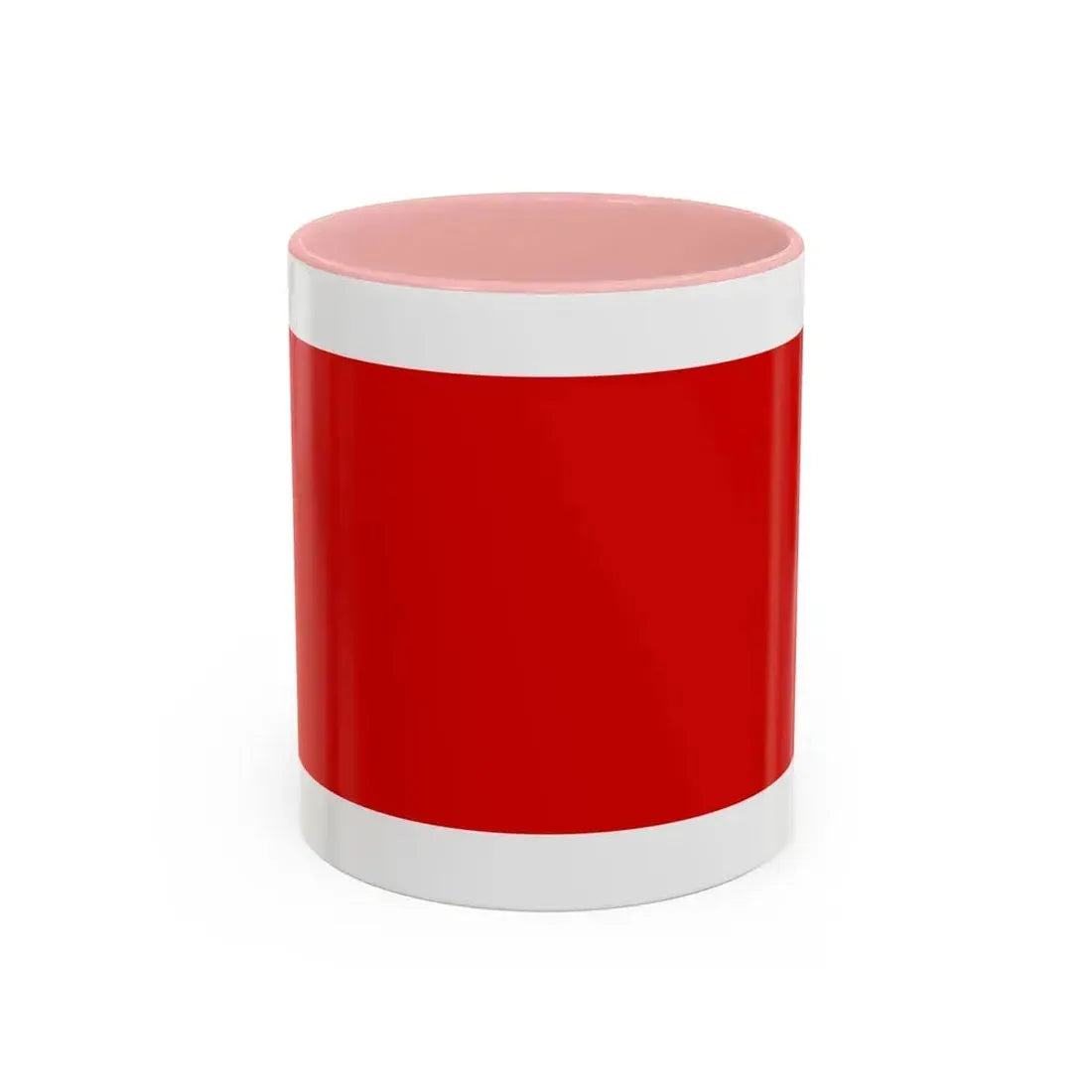 Flag of Chieti Italy - Accent Coffee Mug 11oz Pink - Go Mug Yourself