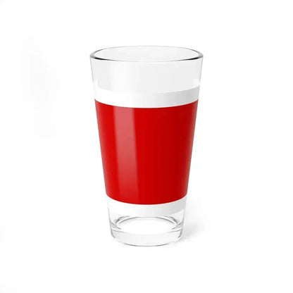 Flag of Chieti Italy - Pint Glass 16oz 16oz - Go Mug Yourself