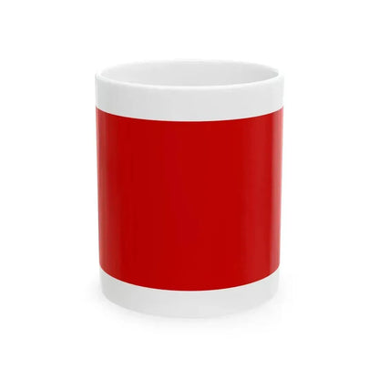 Flag of Chieti (Italy) White Coffee Mug 11oz - Go Mug Yourself