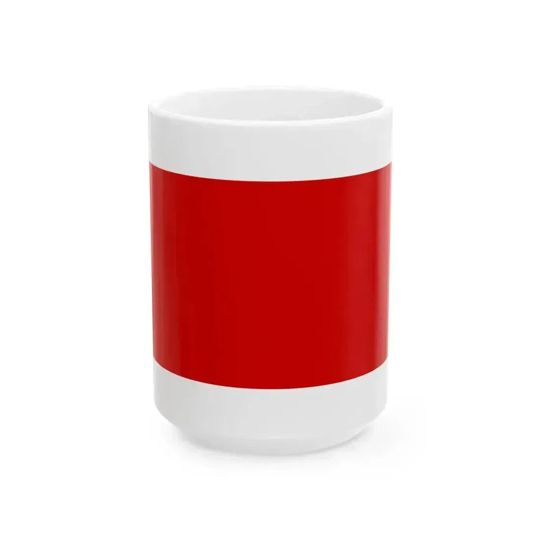 Flag of Chieti (Italy) White Coffee Mug 15oz - Go Mug Yourself