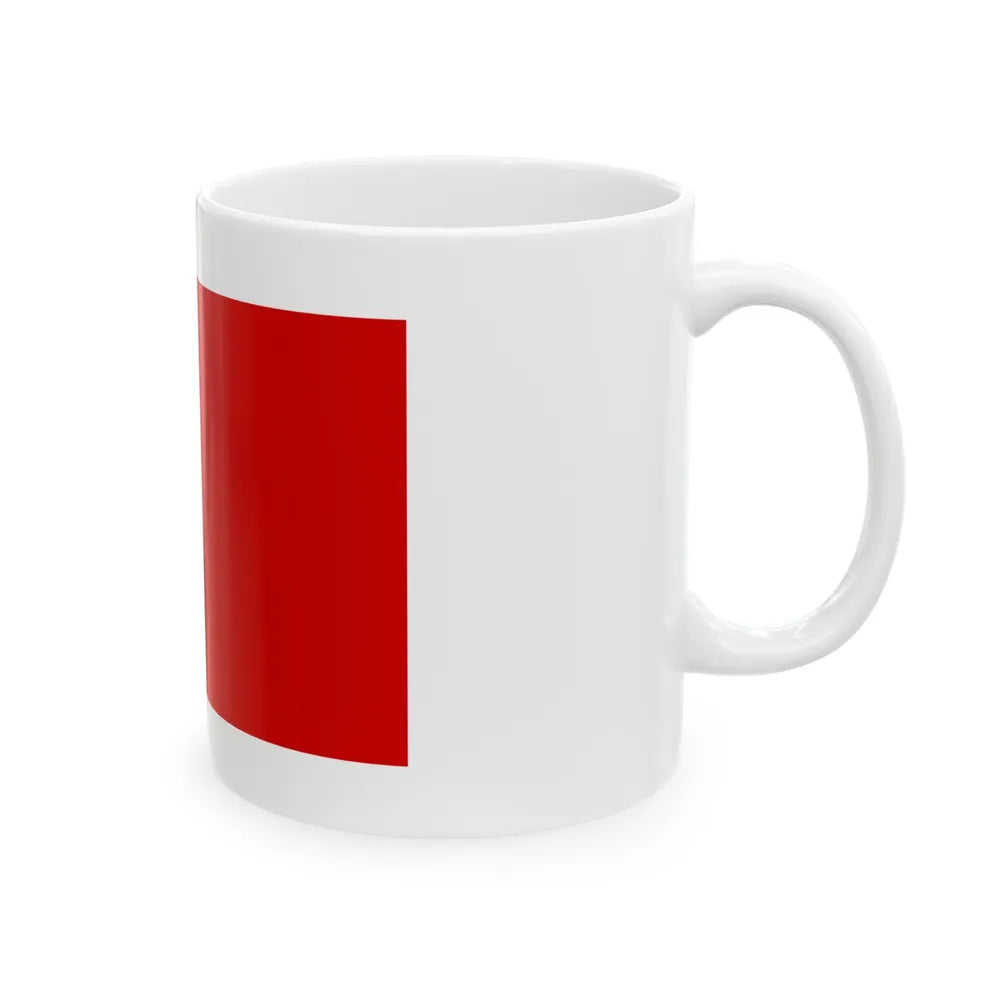 Flag of Chieti Italy - White Coffee Mug-Go Mug Yourself