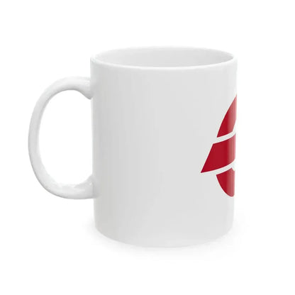 Flag of Chigasaki Kanagawa (Japan) White Coffee Mug - Go Mug Yourself