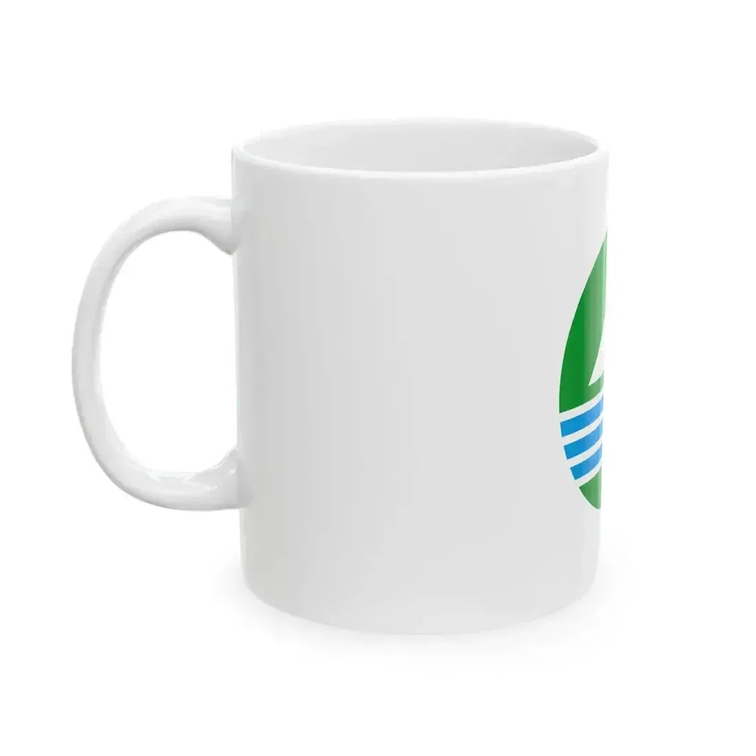 Flag of Chikusei Ibaraki (Japan) White Coffee Mug - Go Mug Yourself