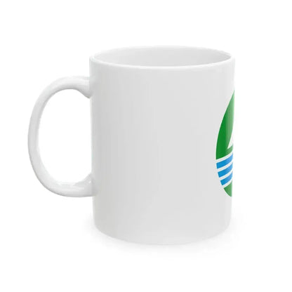 Flag of Chikusei Ibaraki (Japan) White Coffee Mug - Go Mug Yourself