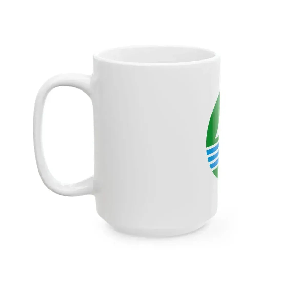 Flag of Chikusei Ibaraki (Japan) White Coffee Mug - Go Mug Yourself