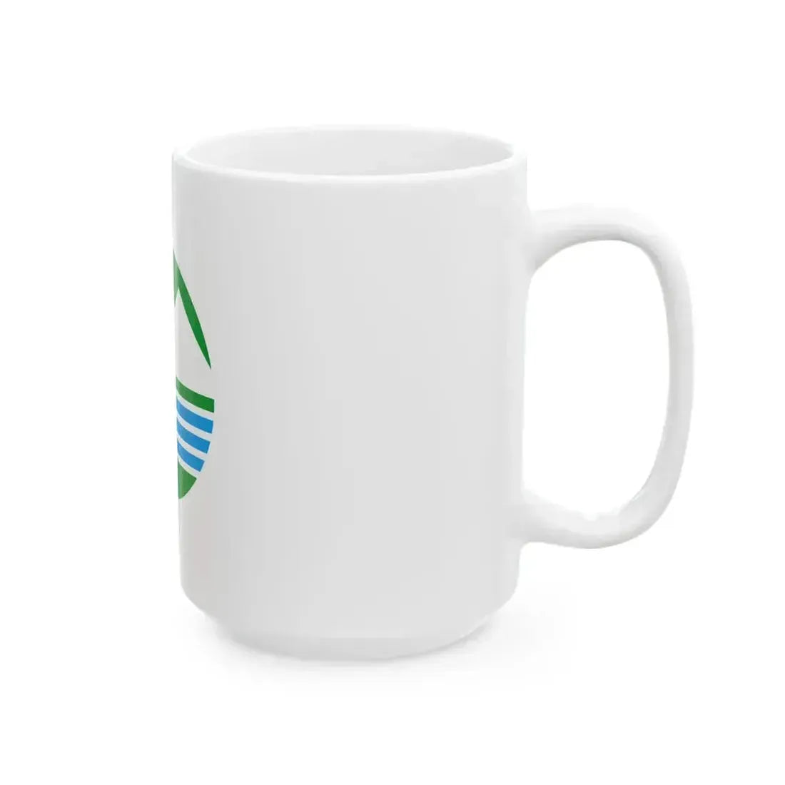 Flag of Chikusei Ibaraki (Japan) White Coffee Mug - Go Mug Yourself
