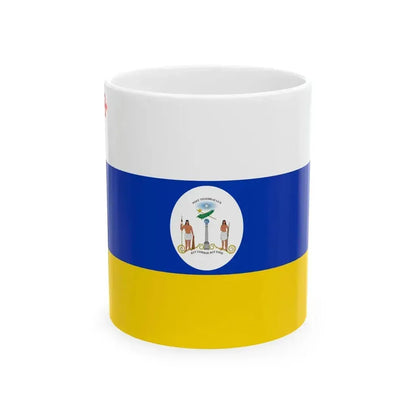 Flag of Chile 1812-1814 alternative (Chile) White Coffee Mug 11oz - Go Mug Yourself