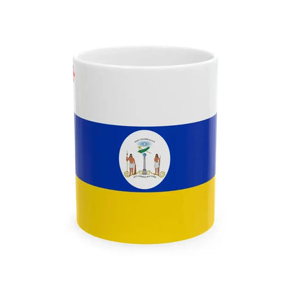 Flag of Chile 1812-1814 alternative (Chile) White Coffee Mug 11oz - Go Mug Yourself