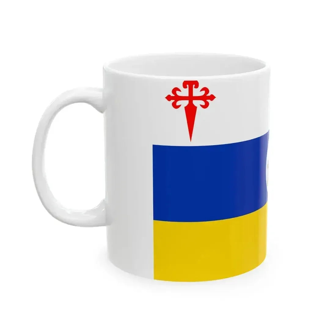 Flag of Chile 1812-1814 alternative (Chile) White Coffee Mug - Go Mug Yourself
