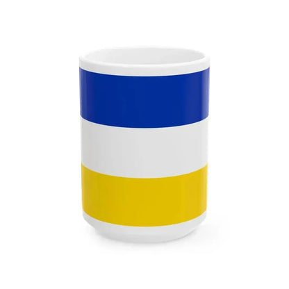 Flag of Chile 1812-1814 (Chile) White Coffee Mug 15oz - Go Mug Yourself