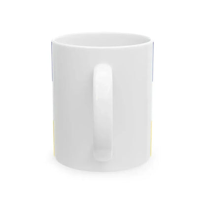 Flag of Chile 1812-1814 (Chile) White Coffee Mug - Go Mug Yourself