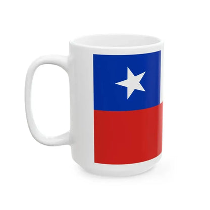 Flag of Chile 1818-1912 (Chile) White Coffee Mug - Go Mug Yourself