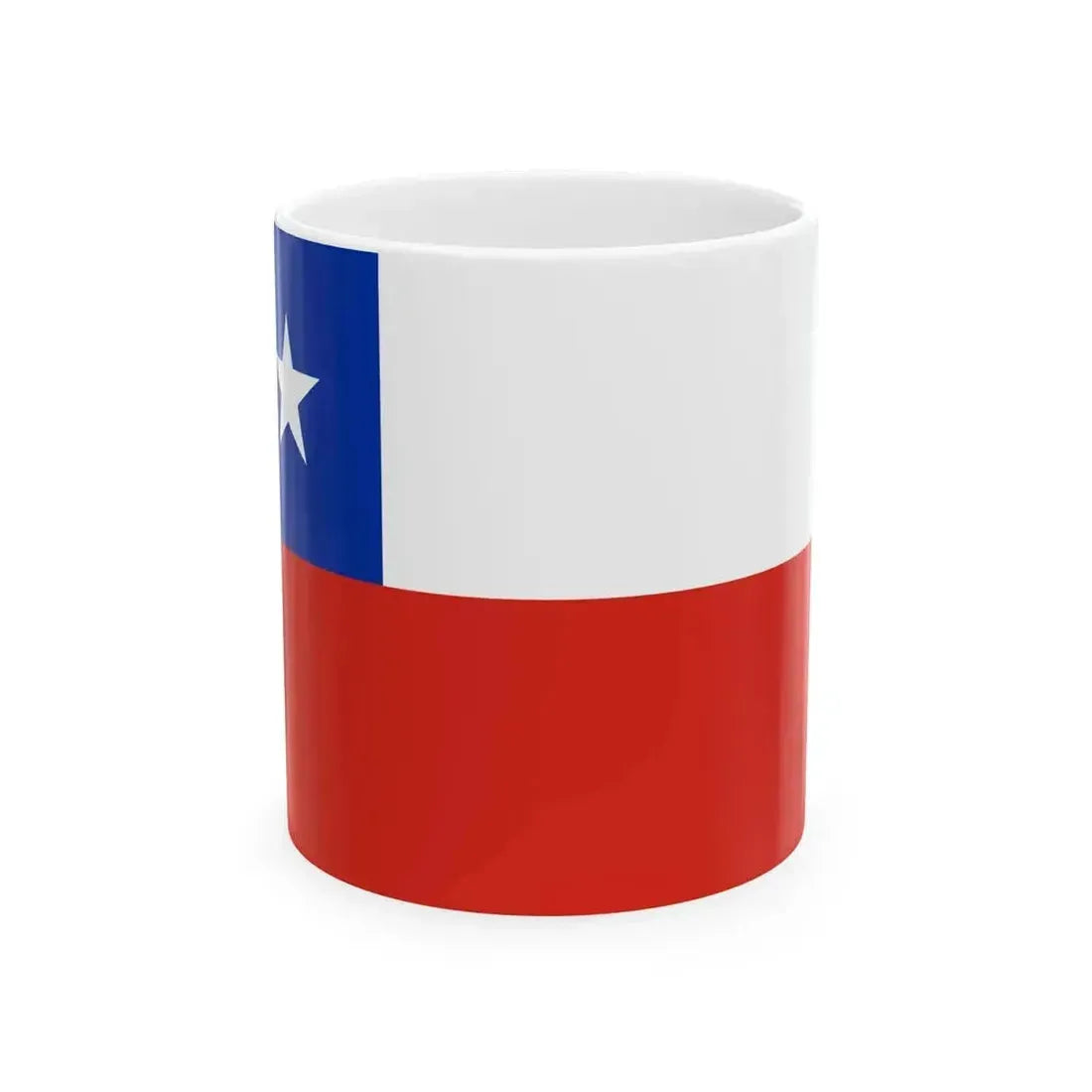 Flag of Chile (Chile) White Coffee Mug 11oz - Go Mug Yourself