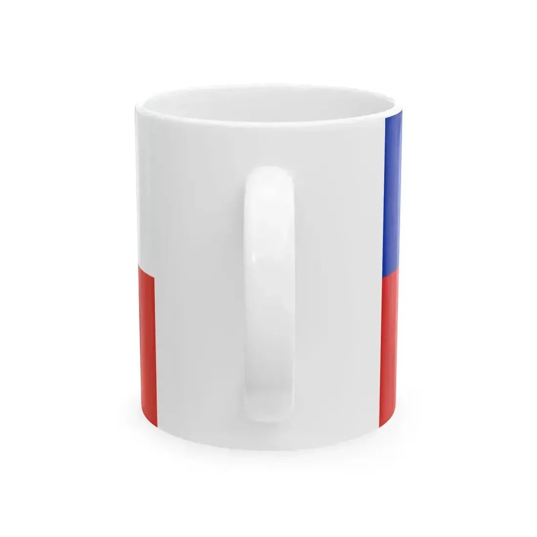 Flag of Chile Civil Use 1826-1854 (Chile) White Coffee Mug - Go Mug Yourself