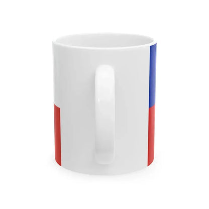 Flag of Chile Civil Use 1826-1854 (Chile) White Coffee Mug - Go Mug Yourself