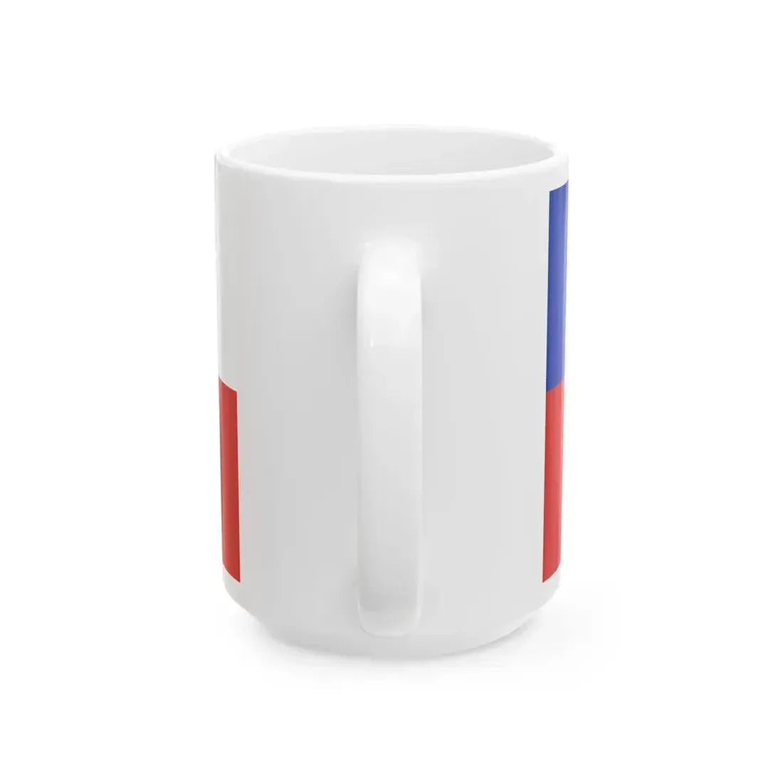 Flag of Chile Civil Use 1826-1854 (Chile) White Coffee Mug - Go Mug Yourself