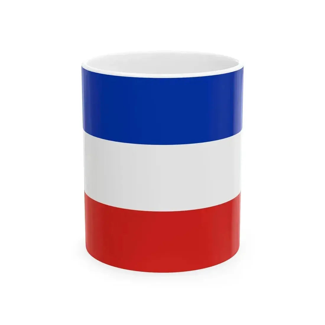 Flag of Chile of the transition 1817 (Chile) White Coffee Mug 11oz - Go Mug Yourself