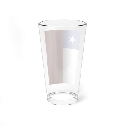 Flag of Chile vertical (Chile) Pint Glass 16oz - Go Mug Yourself