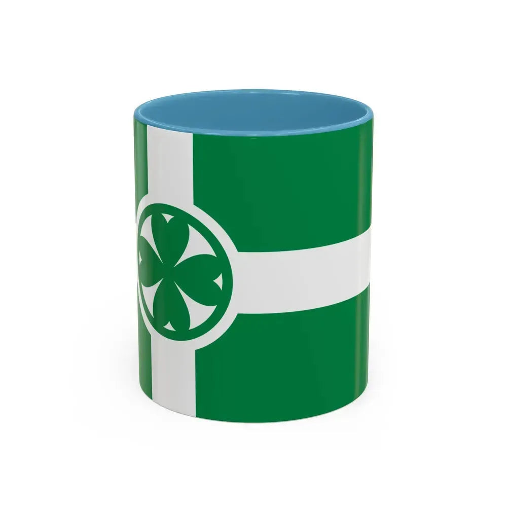 Flag of Chilliwack Canada - Accent Coffee Mug 11oz Light Blue - Go Mug Yourself