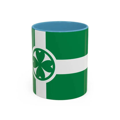 Flag of Chilliwack Canada - Accent Coffee Mug 11oz Light Blue - Go Mug Yourself