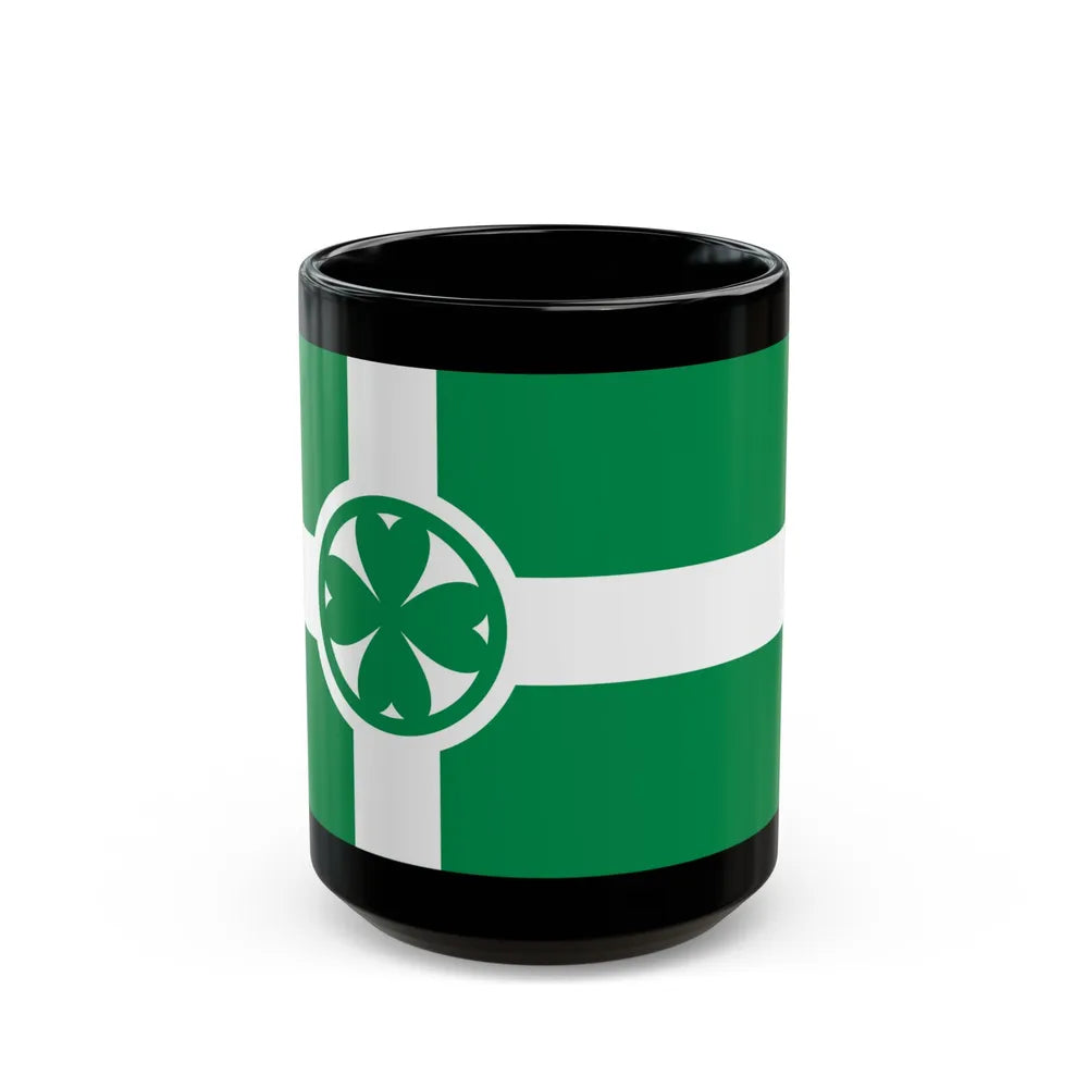 Flag of Chilliwack Canada - Black Coffee Mug-15oz-Go Mug Yourself