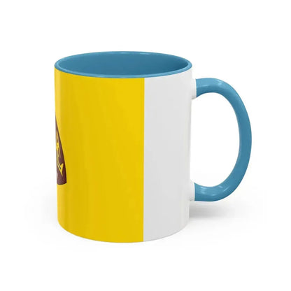 Flag of Chimbote the largest city in the Ancash Region Peru - Accent Coffee Mug - Go Mug Yourself