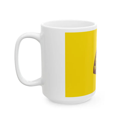 Flag of Chimbote the largest city in the Ancash Region Peru - White Coffee Mug-Go Mug Yourself