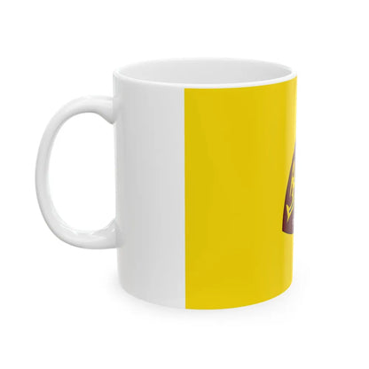 Flag of Chimbote the largest city in the Ancash Region Peru - White Coffee Mug-Go Mug Yourself