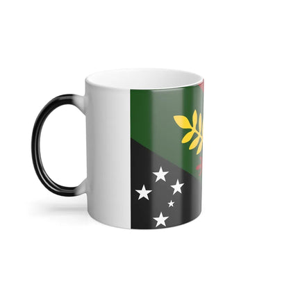 Flag of Chimbu Papa New Guinea - Color Changing Coffee Mug-Go Mug Yourself