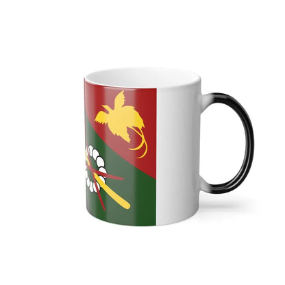 Flag of Chimbu Papa New Guinea - Color Changing Coffee Mug-Go Mug Yourself