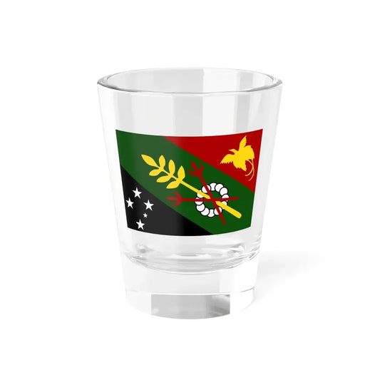 Flag of Chimbu Papa New Guinea - Shot Glass 1.5oz 1.5oz - Go Mug Yourself