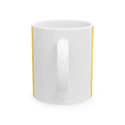 Flag of China 1889-1912 (China) White Coffee Mug - Go Mug Yourself