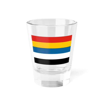 Flag of China 1912-1928 3-2 (China) Shot Glass 1.5oz 1.5oz - Go Mug Yourself