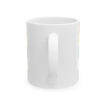 Flag of China 1912-1928 3-2 (China) White Coffee Mug - Go Mug Yourself