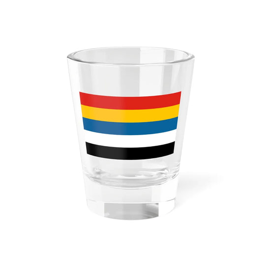 Flag of China 1912-1928 5-3 (China) Shot Glass 1.5oz 1.5oz - Go Mug Yourself
