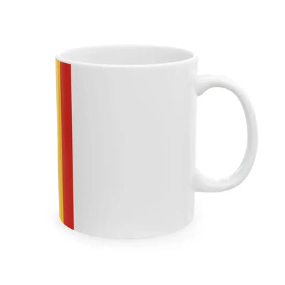 Flag of China 1912-1928 vertical (China) White Coffee Mug - Go Mug Yourself