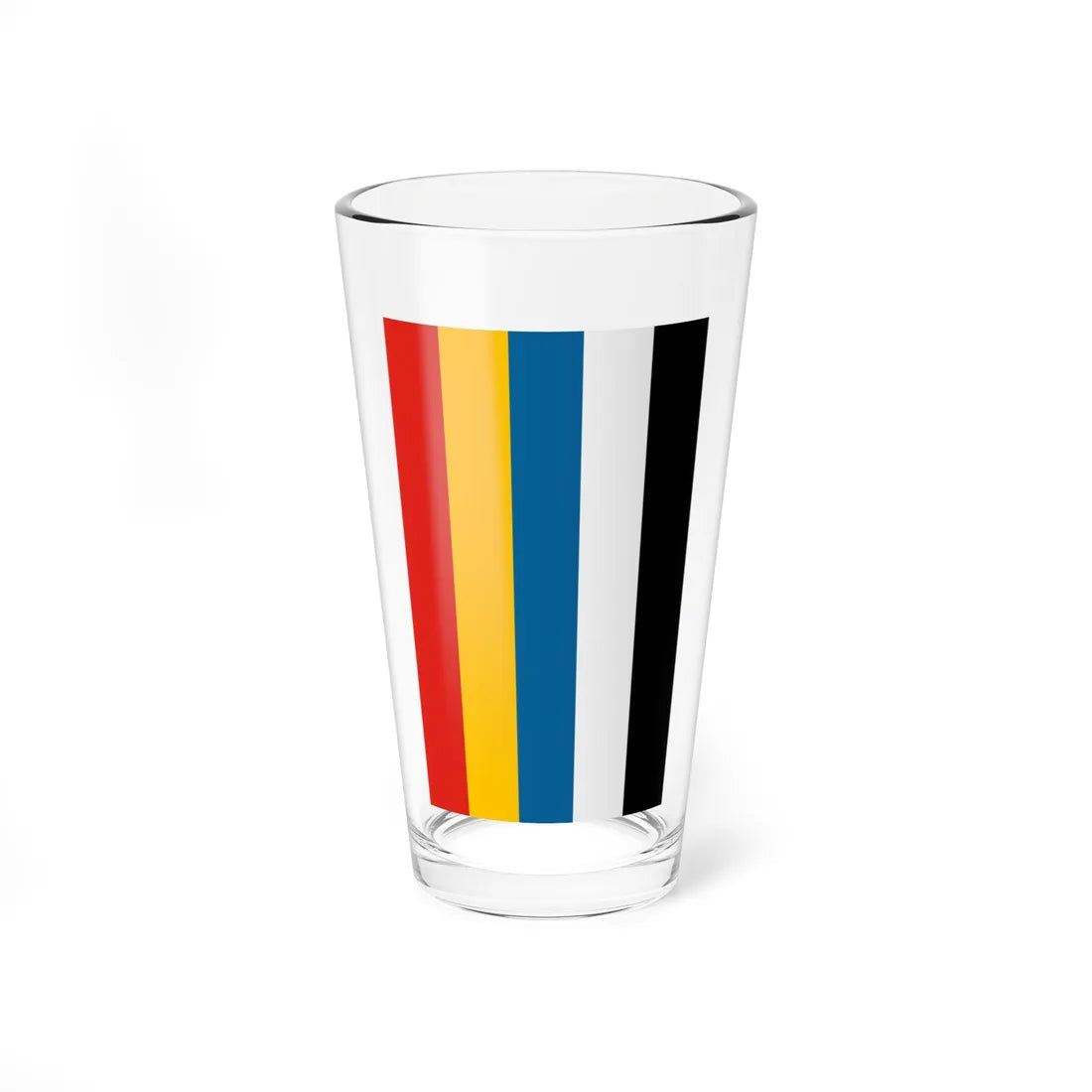 Flag of China vertical 1912-1928 (China) Pint Glass 16oz 16oz - Go Mug Yourself