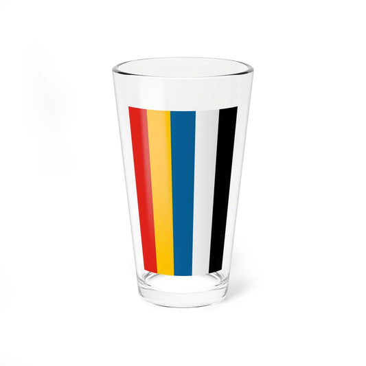 Flag of China vertical 1912-1928 (China) Pint Glass 16oz 16oz - Go Mug Yourself