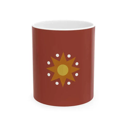 Flag of Chinese Federation (China) White Coffee Mug 11oz - Go Mug Yourself
