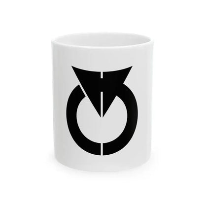 Flag of Chino Nagano (Japan) White Coffee Mug 11oz - Go Mug Yourself
